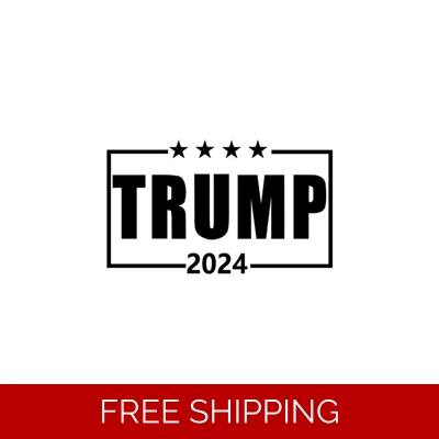 Trump 2024 Die Cut Vinyl Decal